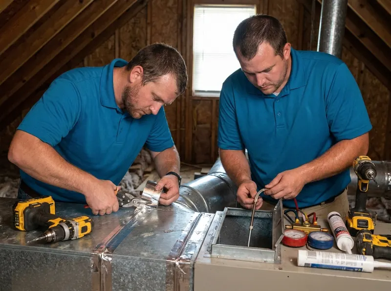 Duct Repair and Airflow Optimization in Clinton, TN